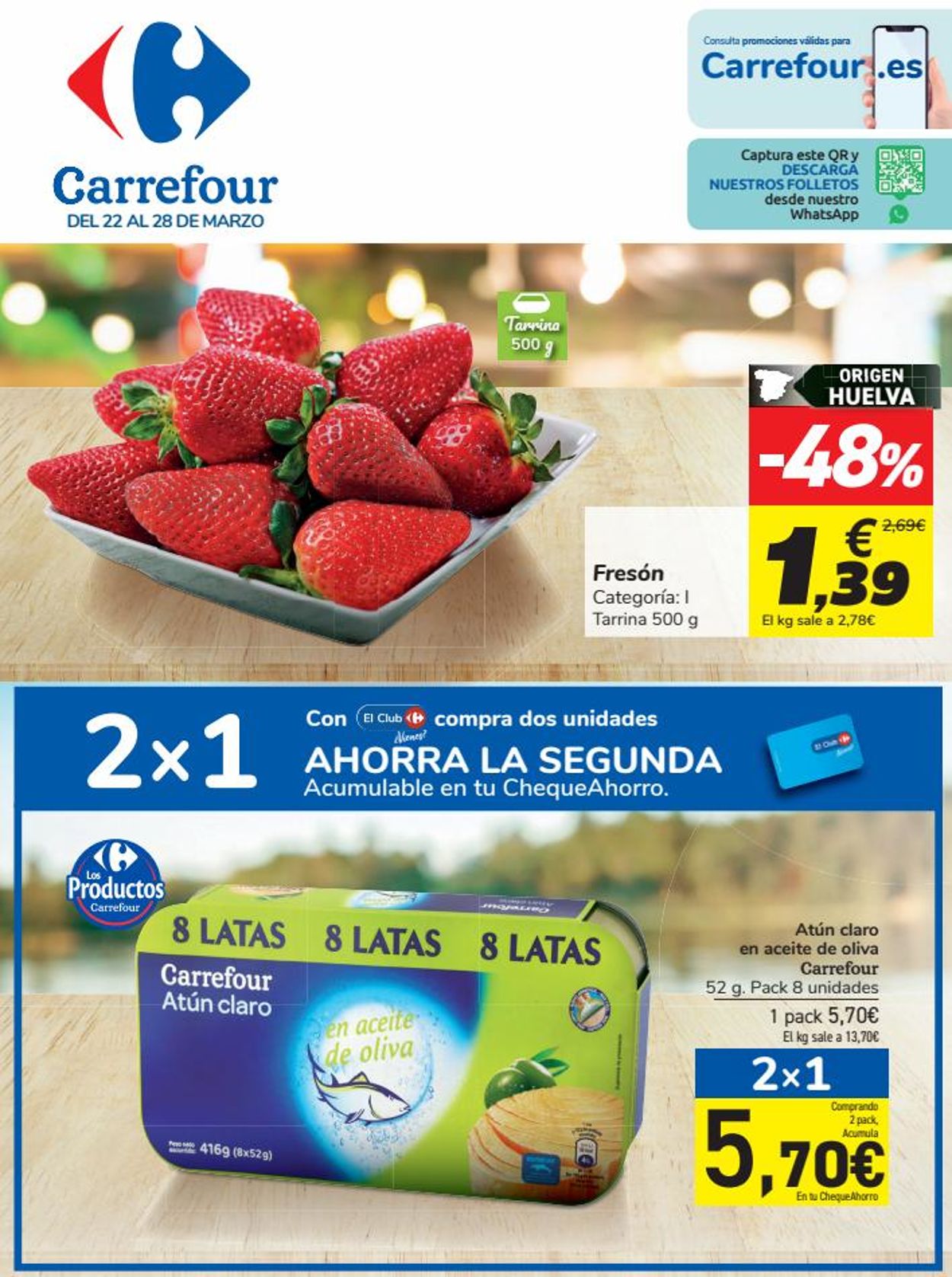 Carrefour Folleto desde 22.03.2022