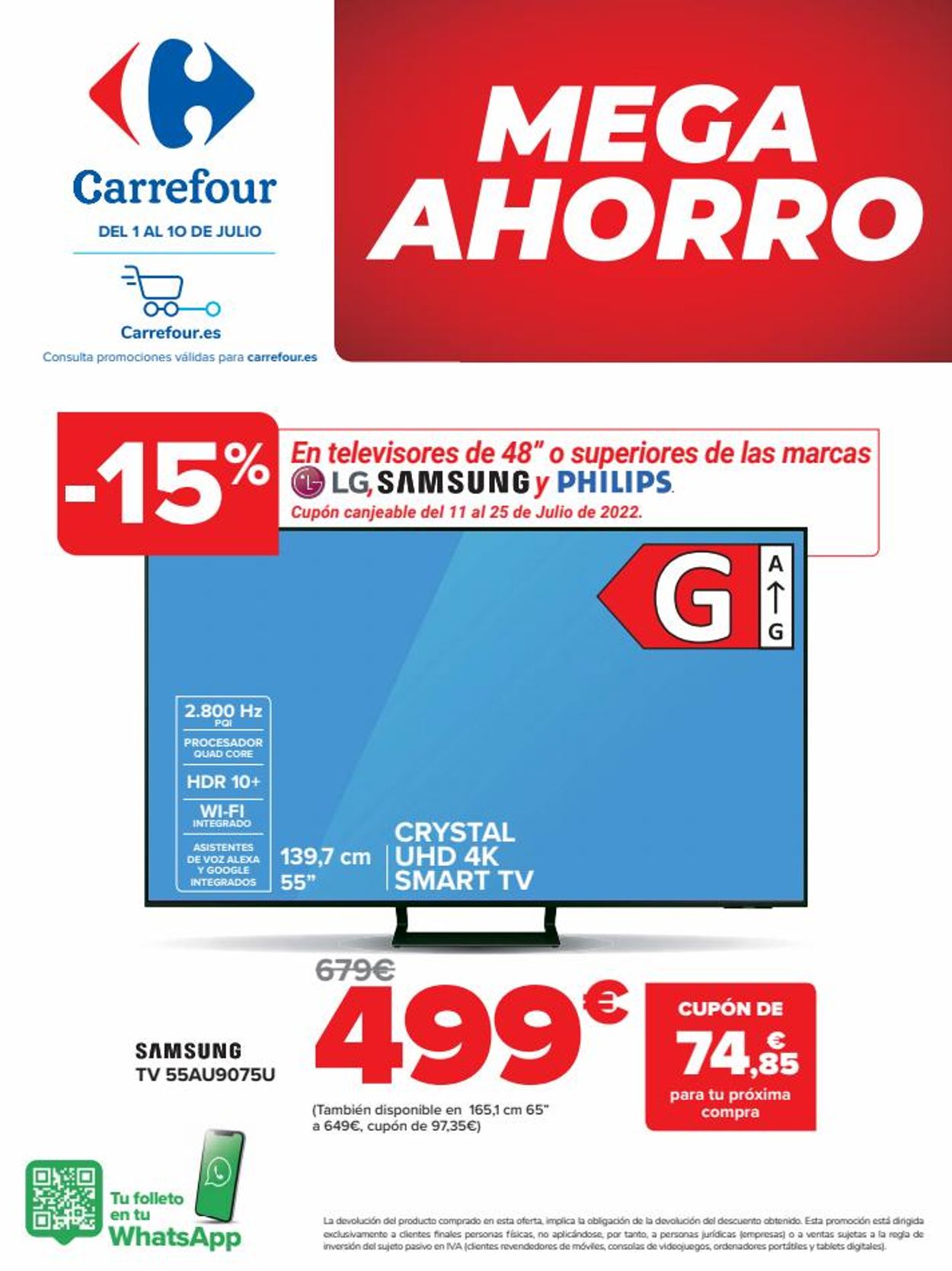 Carrefour Folleto desde 01.07.2022