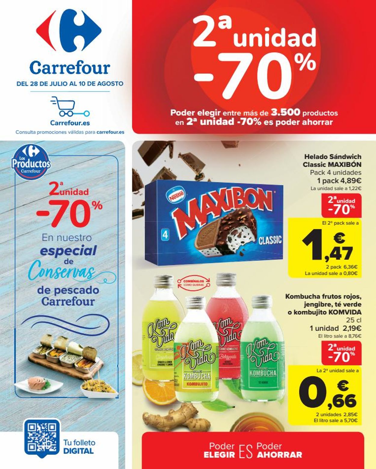 Carrefour Folleto desde 28.07.2022