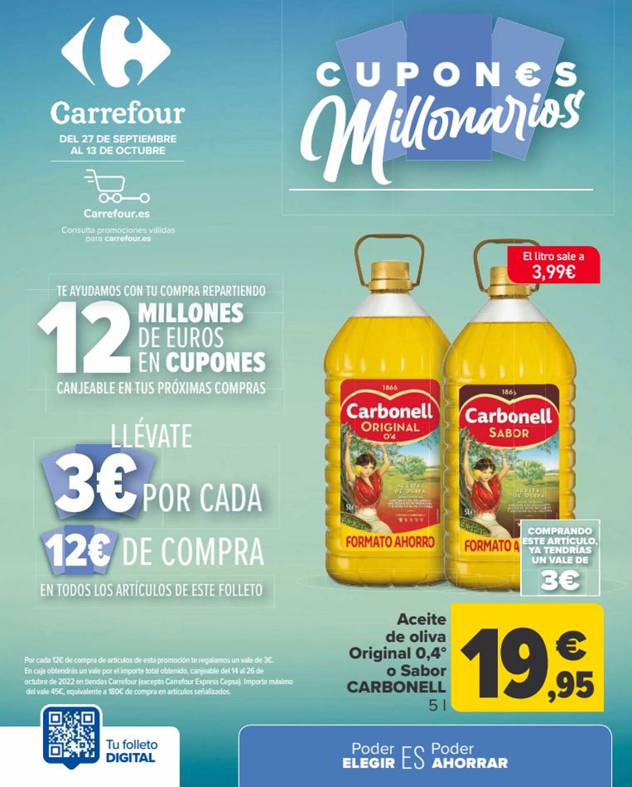 Carrefour Folleto desde 27.09.2022