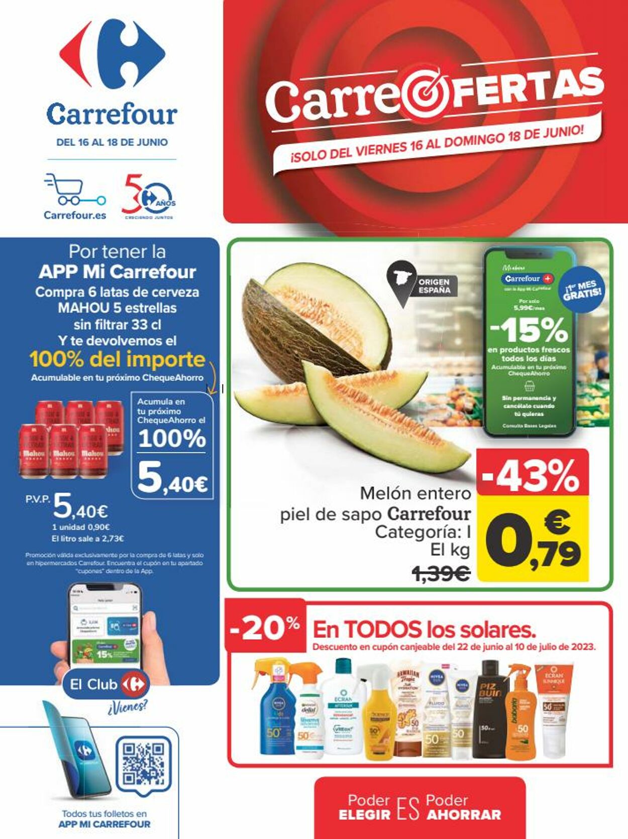 Carrefour Folleto desde 16.06.2023