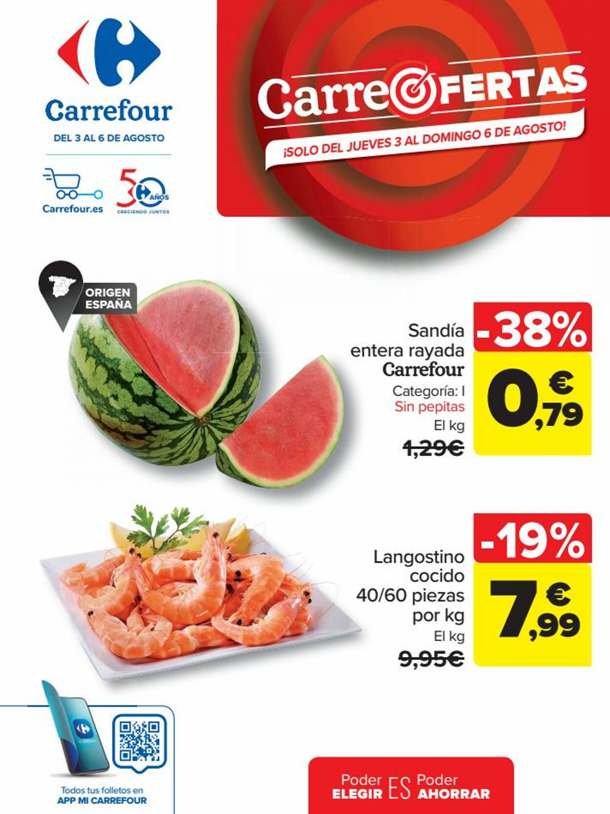 Carrefour Folleto desde 03.08.2023