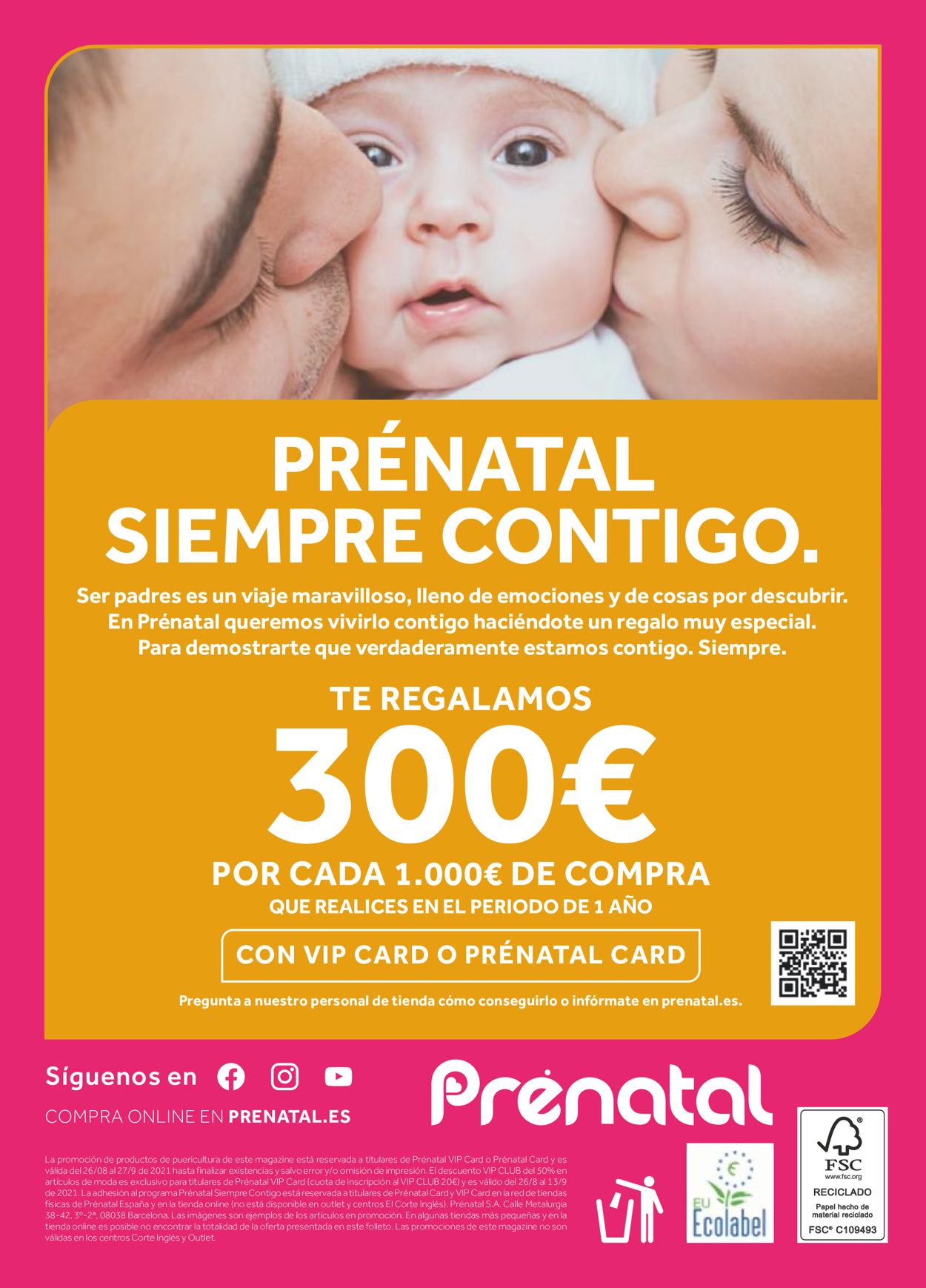 Prenatal Folleto desde 26.08.2021