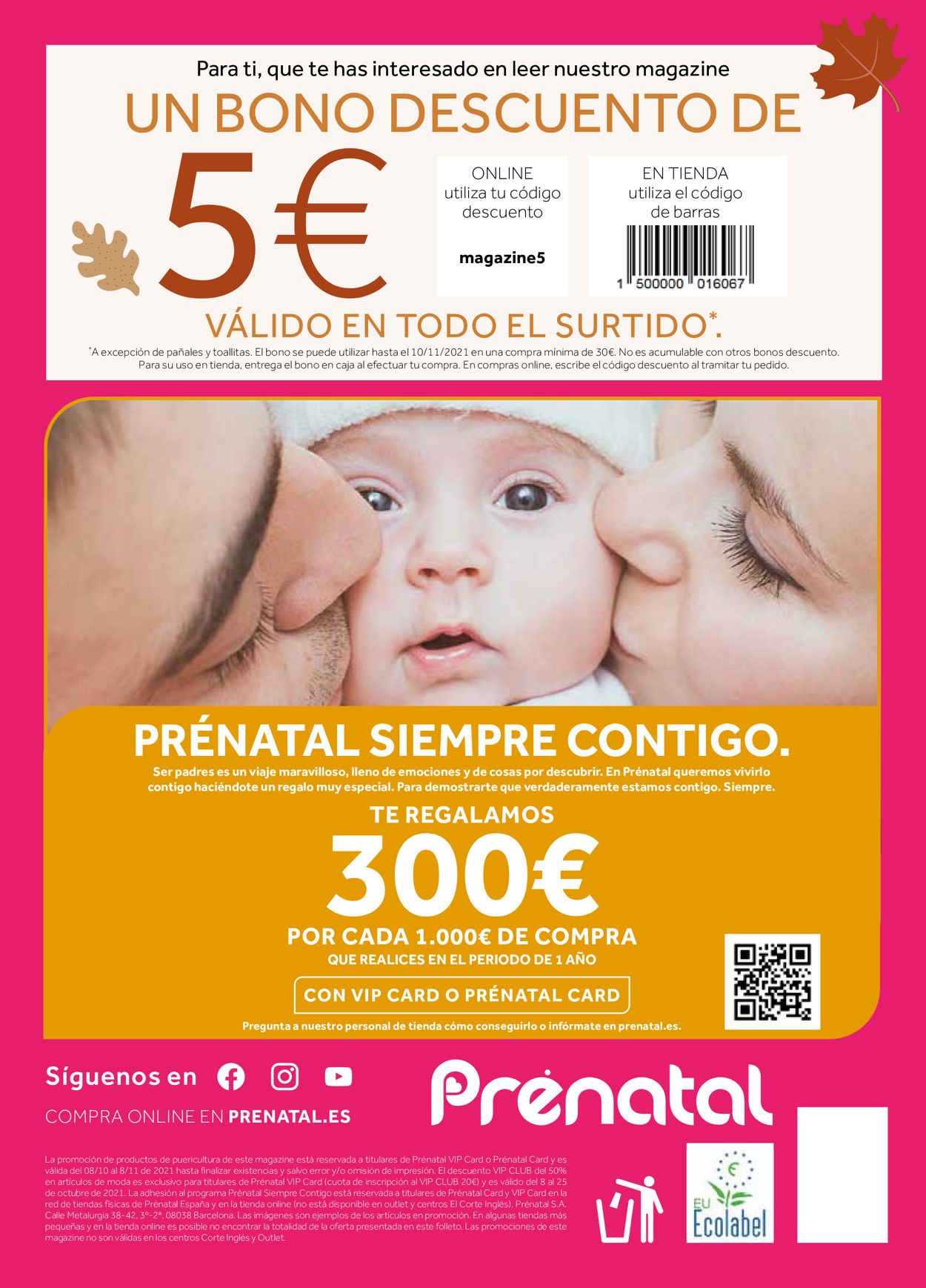 Prenatal Folleto desde 08.10.2021