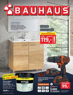 Catálogo Bauhaus a partir del 26.07.2019