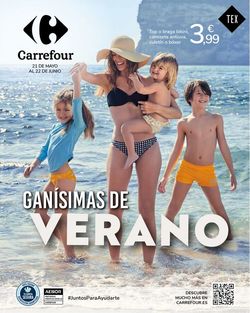 Catálogo Carrefour Ganísimas de verano a partir del 21.05.2021