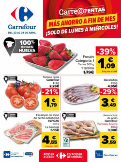 Catálogo Carrefour a partir del 22.04.2024