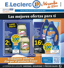 Catálogo E.leclerc - Miranda de Ebro a partir del 22.08.2023