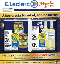 Catálogo E.leclerc - Miranda de Ebro a partir del 28.11.2023