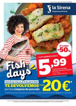 Catálogo La Sirena Fish days a partir del 25.03.2021