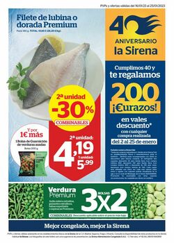 Catálogo La Sirena a partir del 16.01.2023