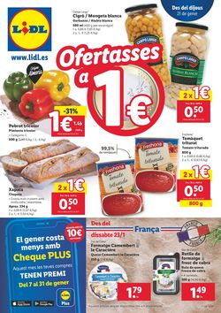 Catálogo Lidl Ofertasses a 1€ a partir del 21.01.2021
