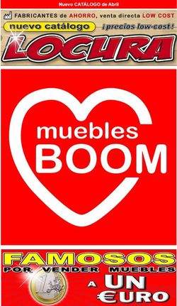 Catálogo Muebles BOOM a partir del 14.04.2021