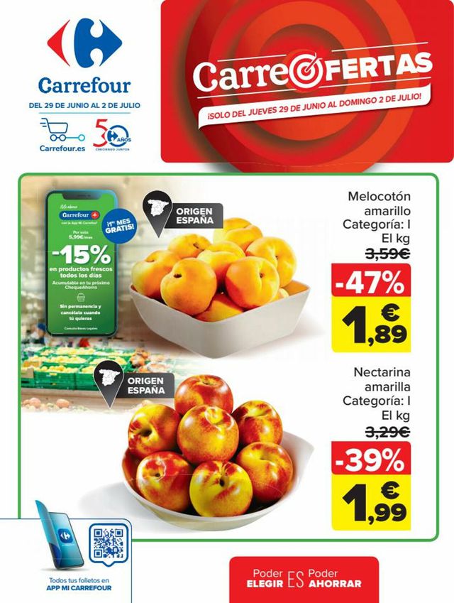 Carrefour Folleto desde 29.06.2023