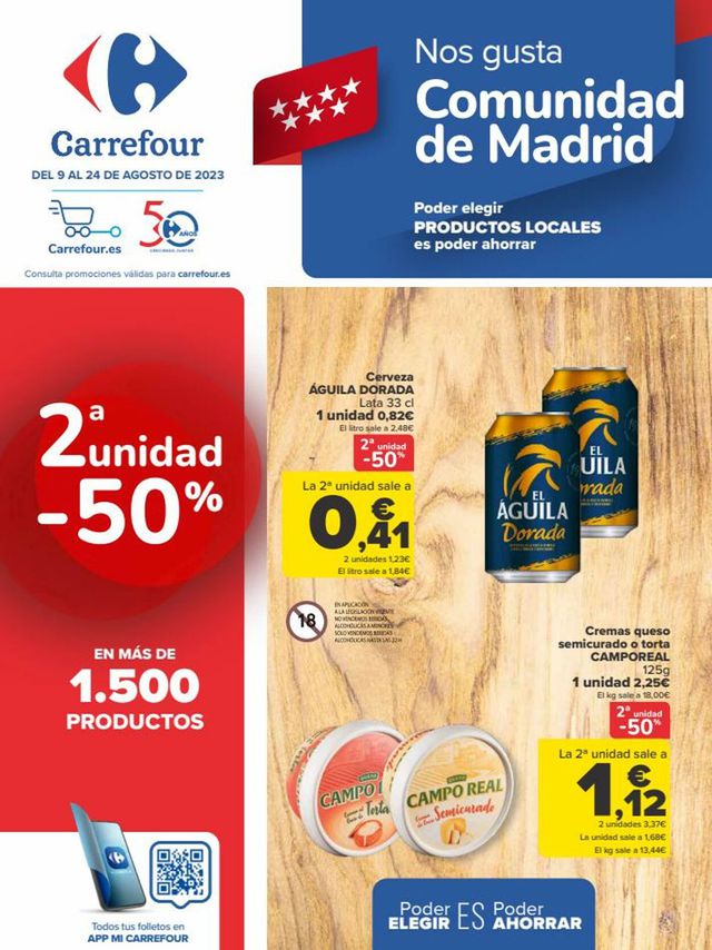 Carrefour Folleto desde 09.08.2023