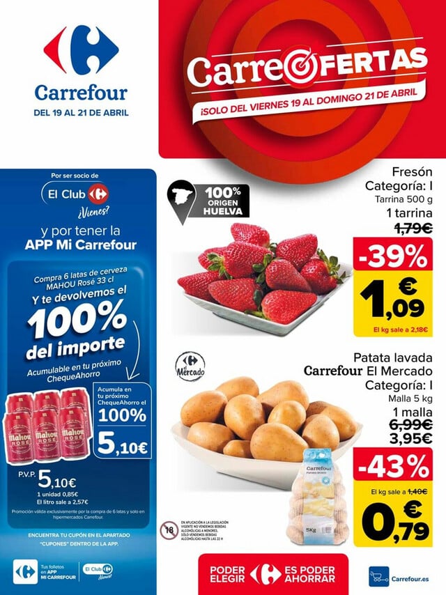 Carrefour Folleto desde 19.04.2024