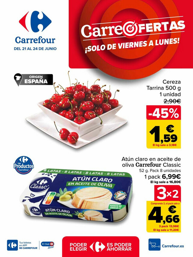 Carrefour Folleto desde 21.06.2024