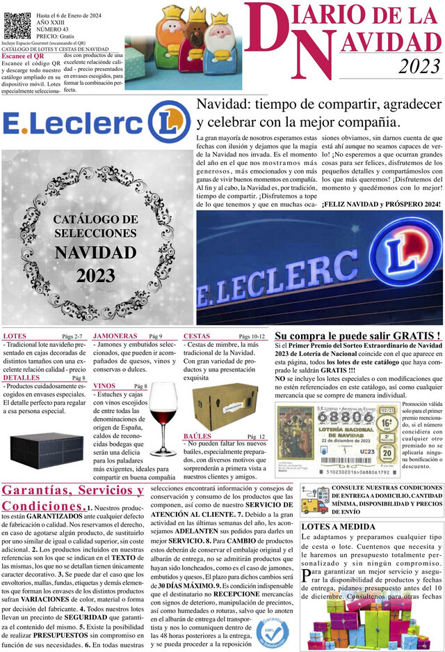 E.leclerc Folleto desde 29.11.2023