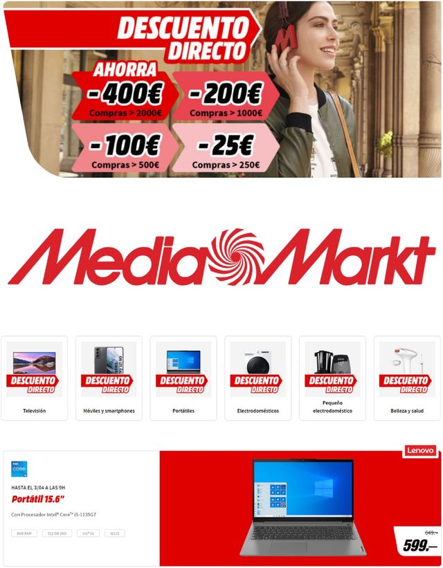 Media Markt Folleto desde 29.03.2022