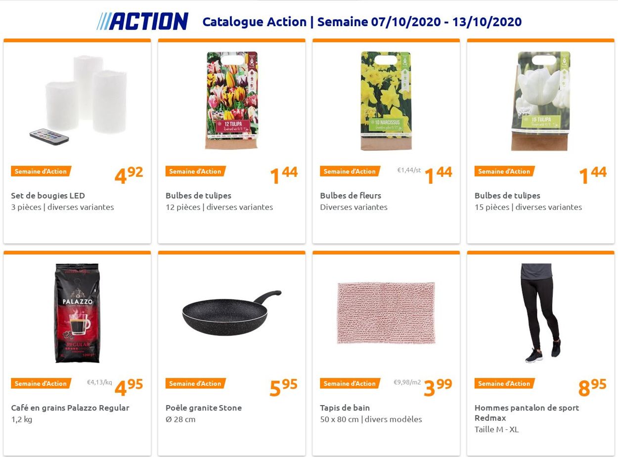 Action Catalogue du 07.10.2020