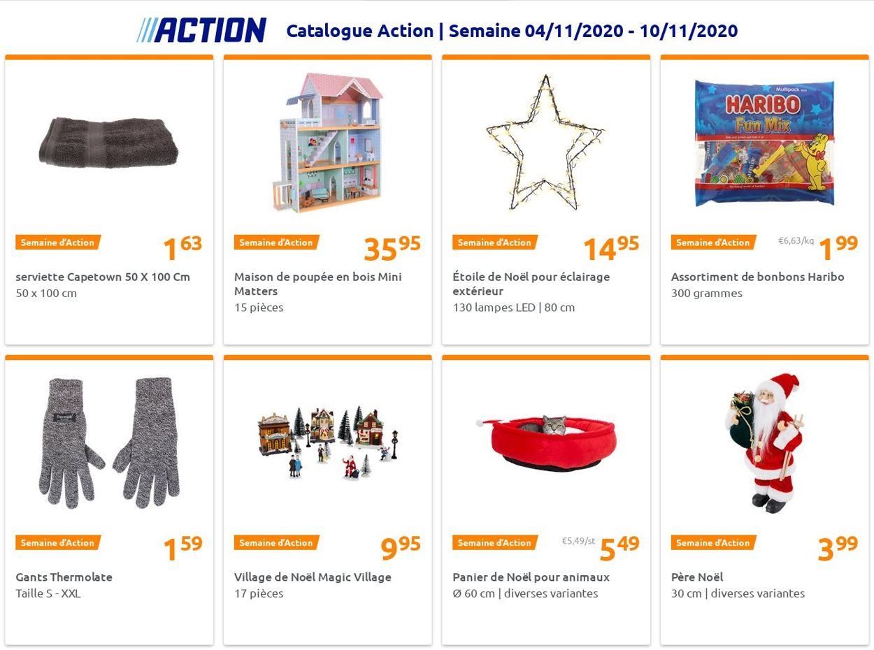 Action Catalogue du 04.11.2020