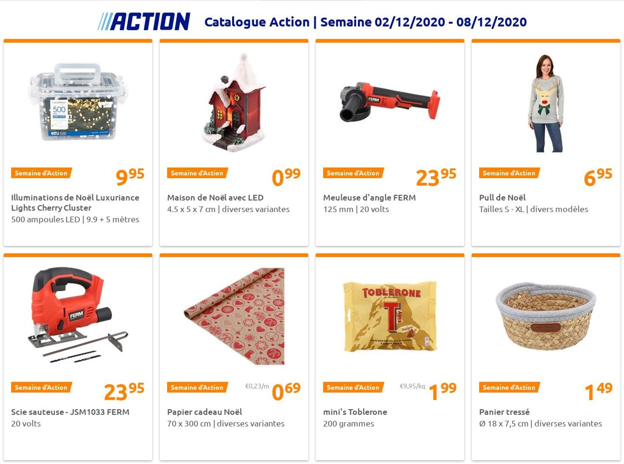 Action Catalogue du 02.12.2020