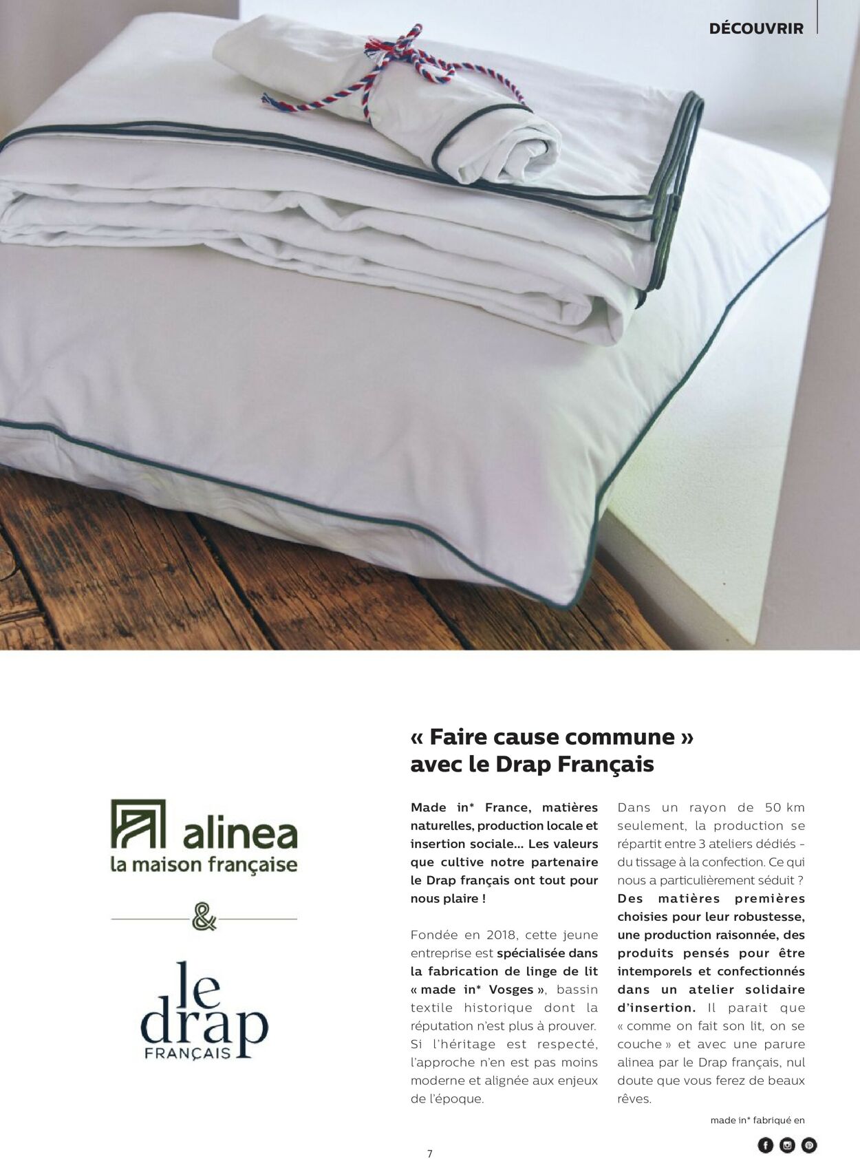 Alinéa Catalogue du 01.09.2022