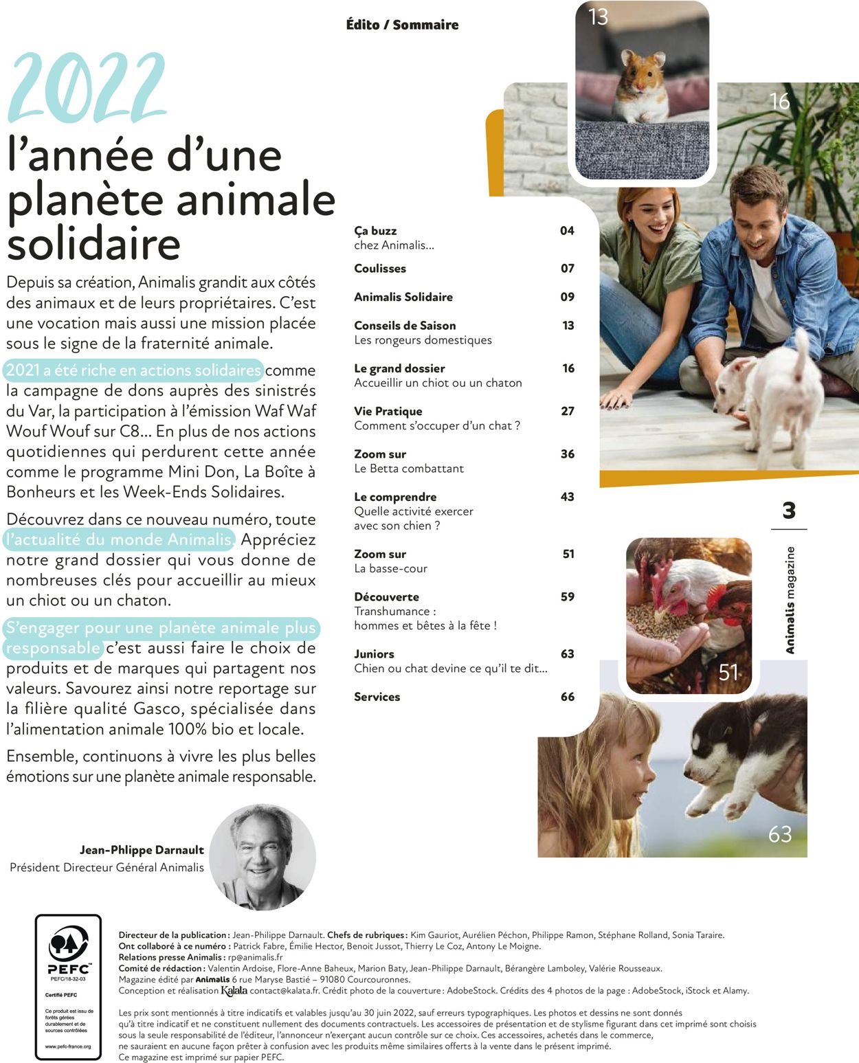 Animalis Catalogue du 01.03.2022