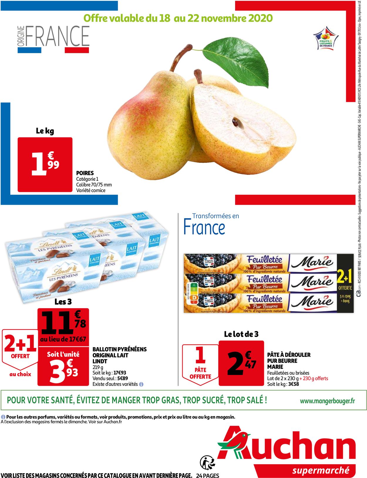 Auchan Catalogue du 18.11.2020