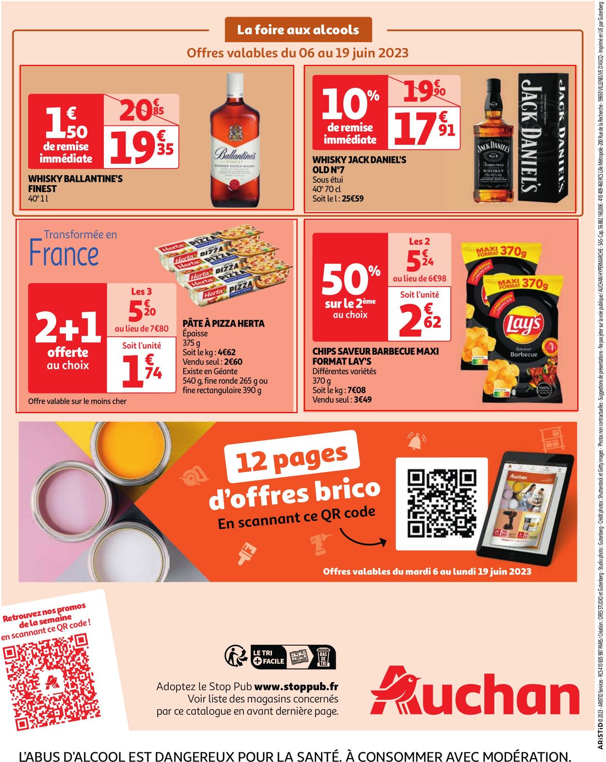 Auchan Catalogue du 06.06.2023