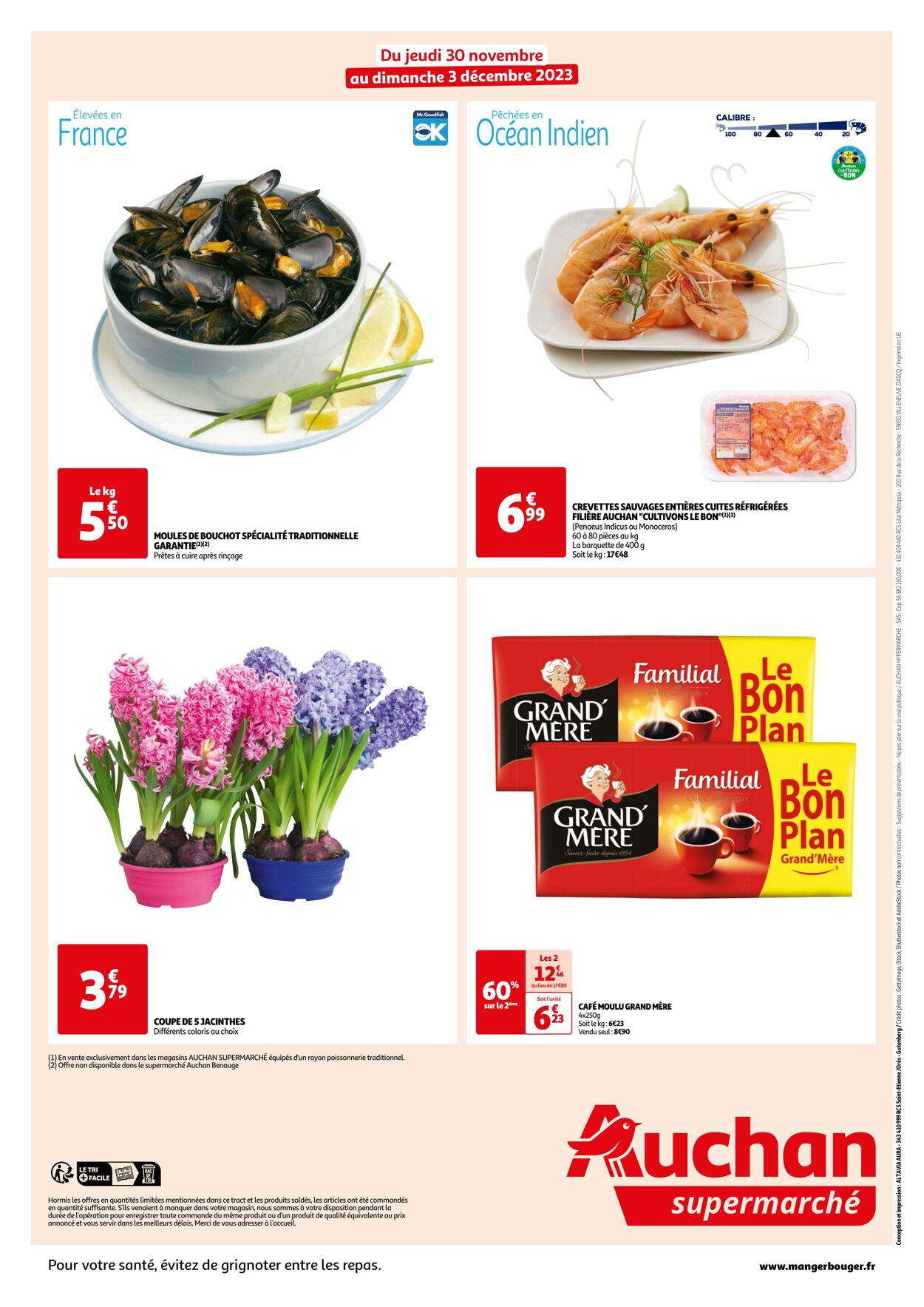 Auchan Catalogue du 30.11.2023