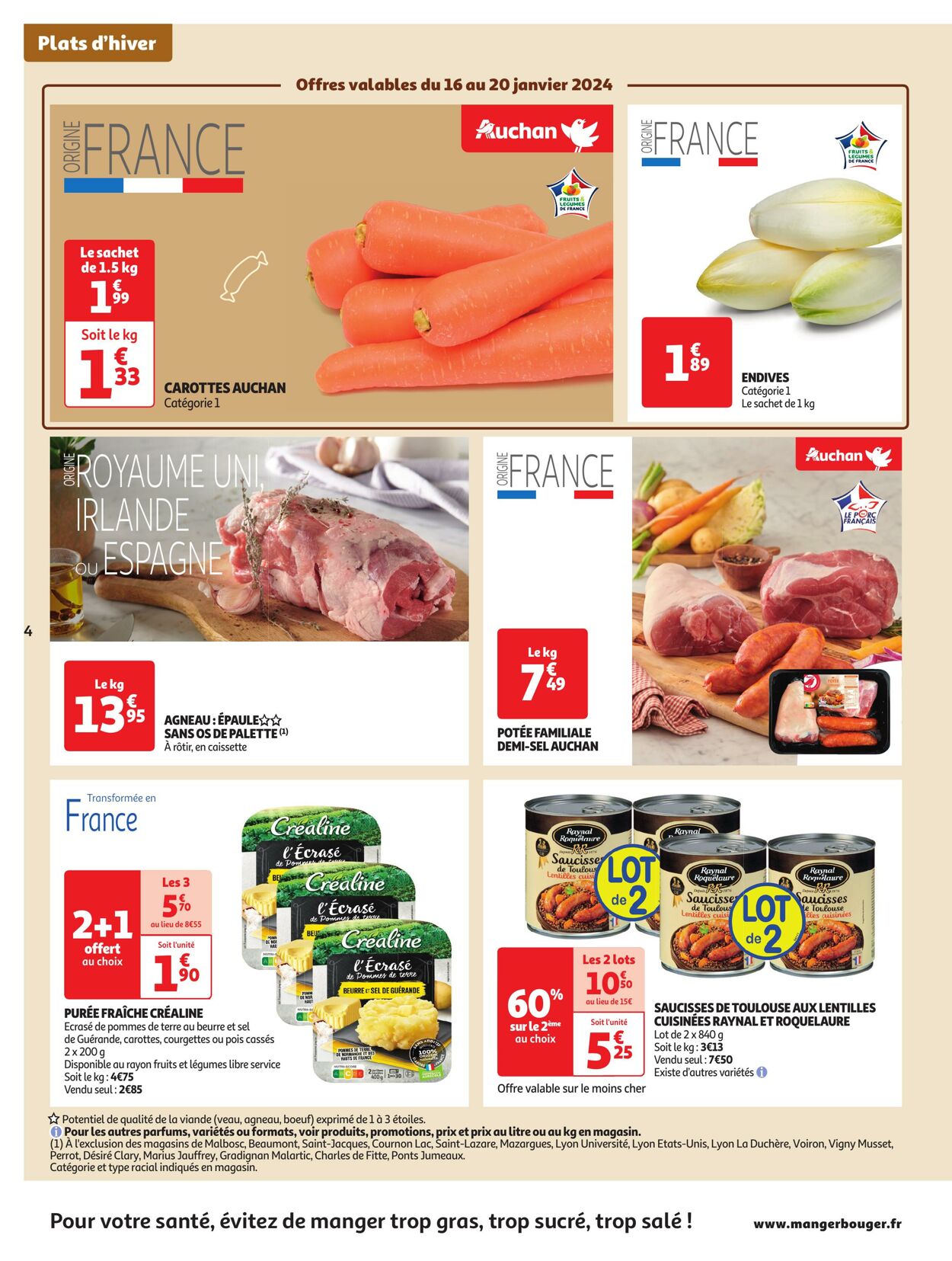 Auchan Catalogue du 16.01.2024