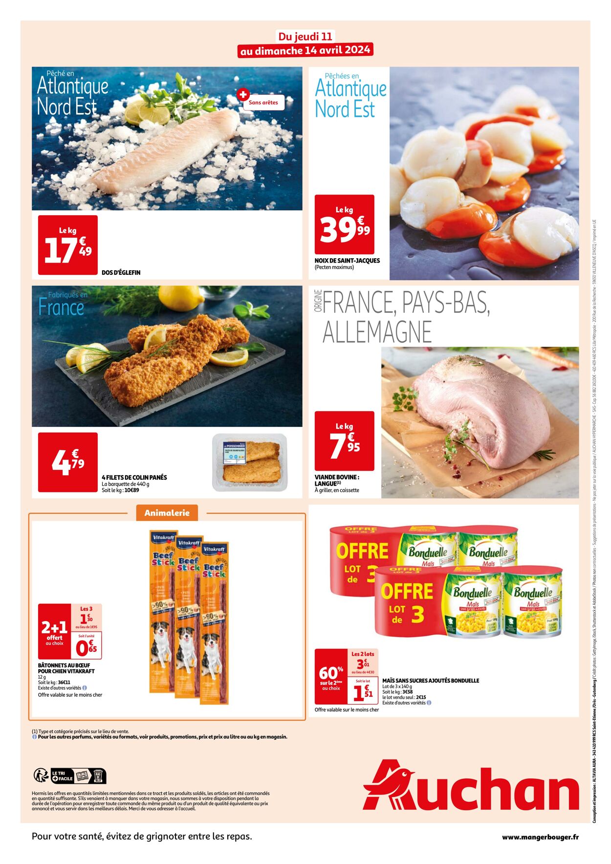 Auchan Catalogue du 11.04.2024