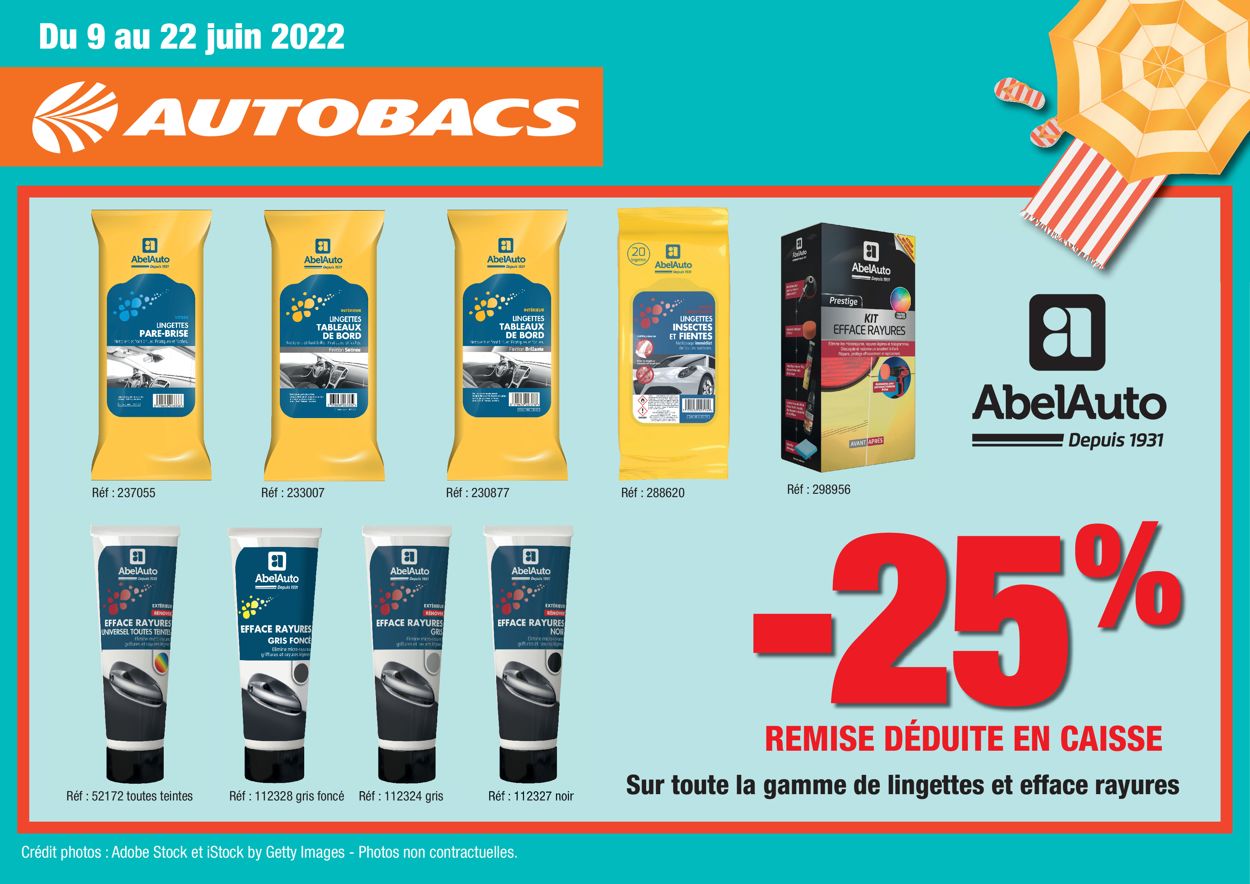 Autobacs Catalogue du 09.06.2022