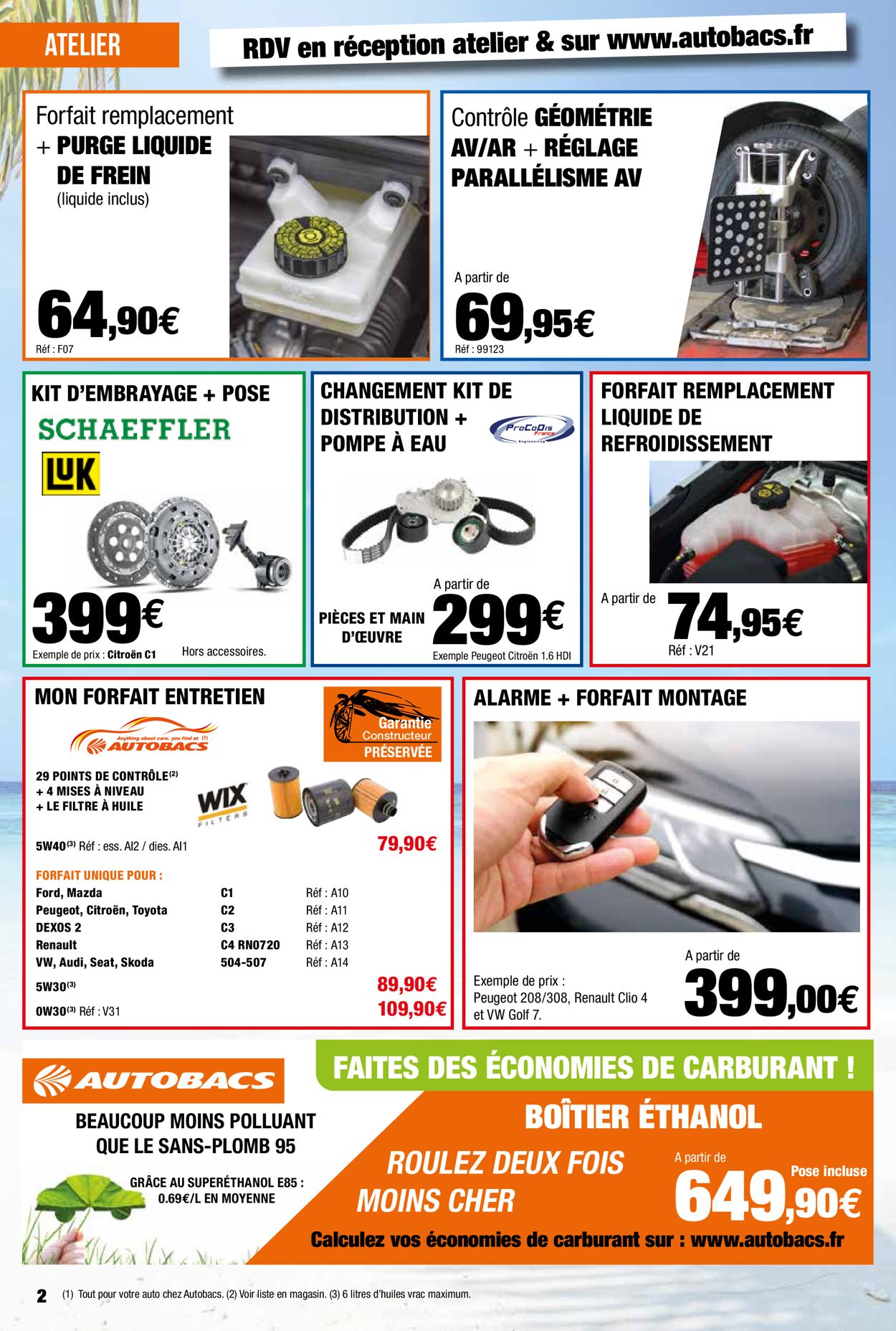 Autobacs Catalogue du 23.06.2022
