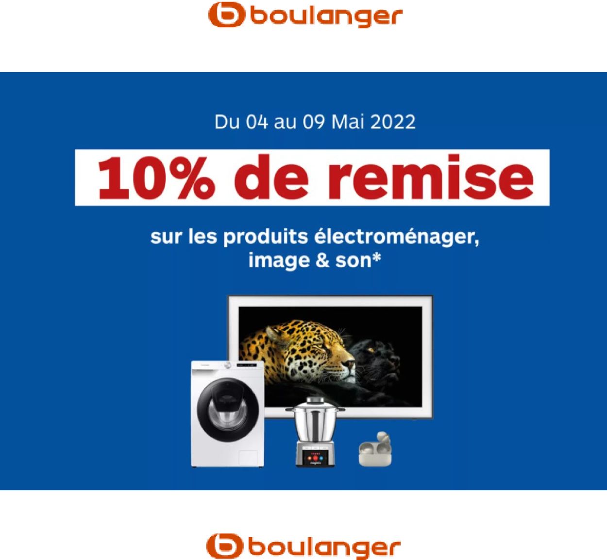 Boulanger Catalogue du 04.05.2022