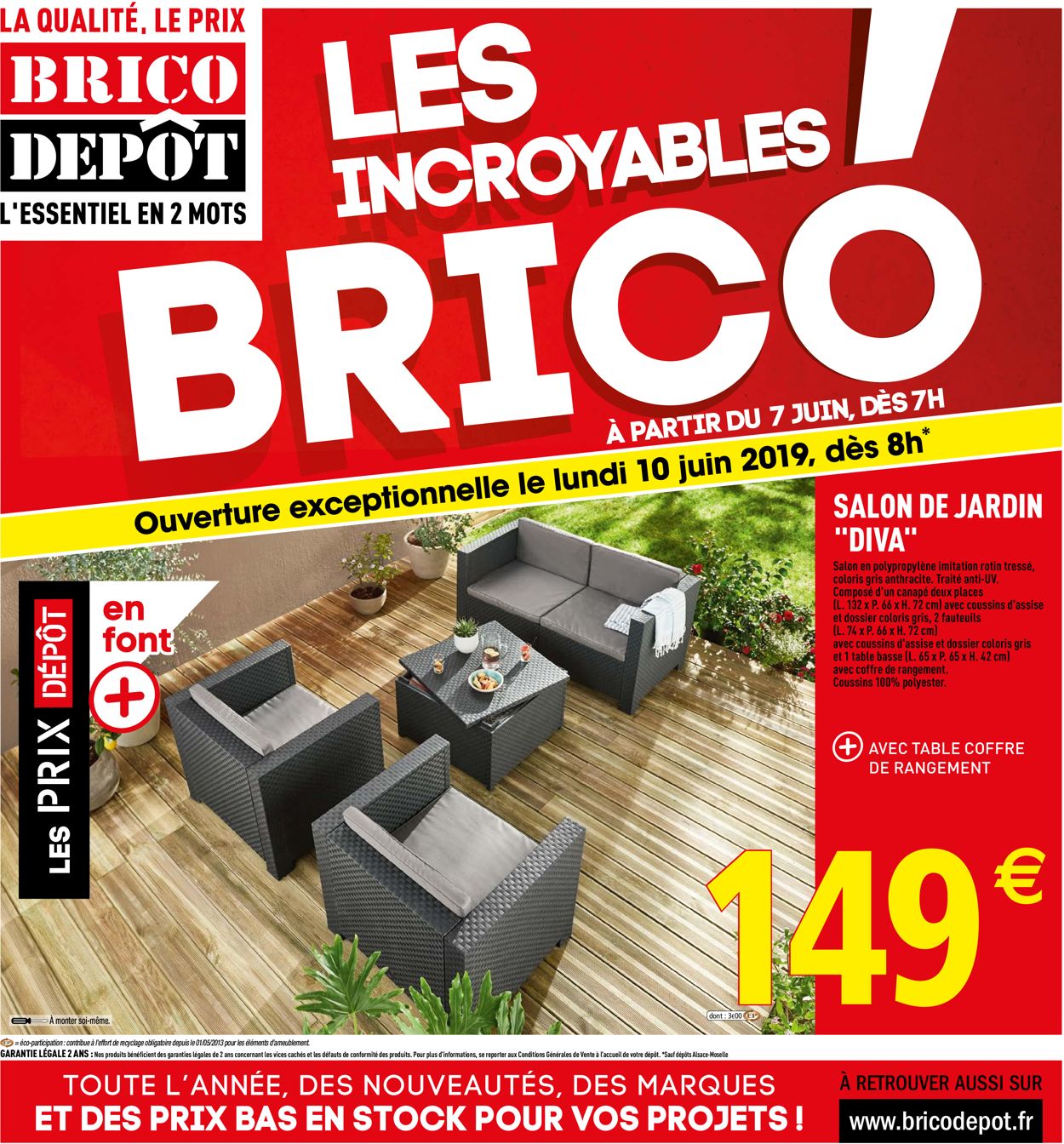 Brico Dépôt Catalogue du 07.06.2019