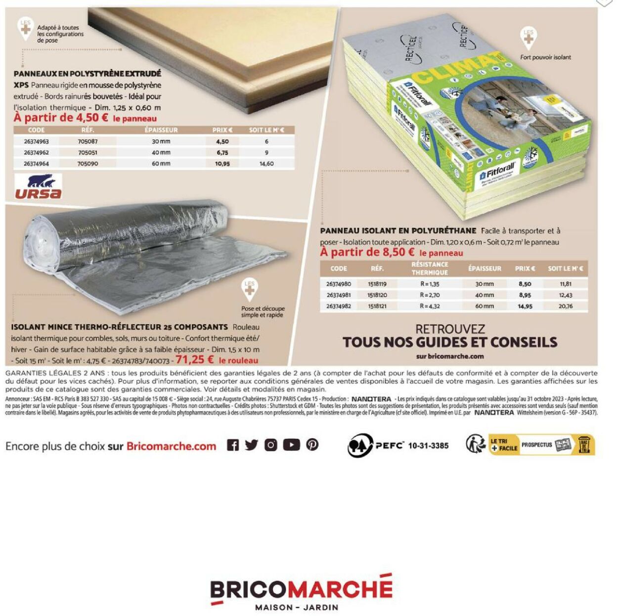 Bricomarché Catalogue du 23.08.2023