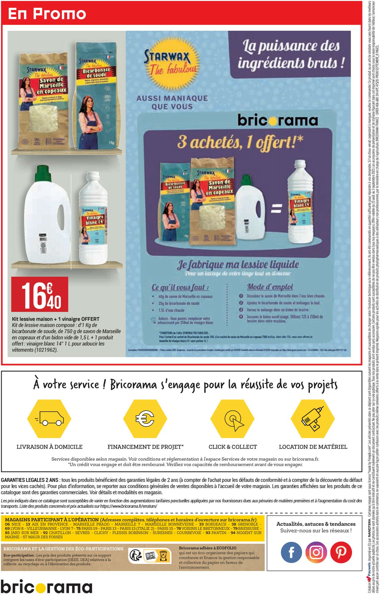 Bricorama Catalogue du 23.09.2023