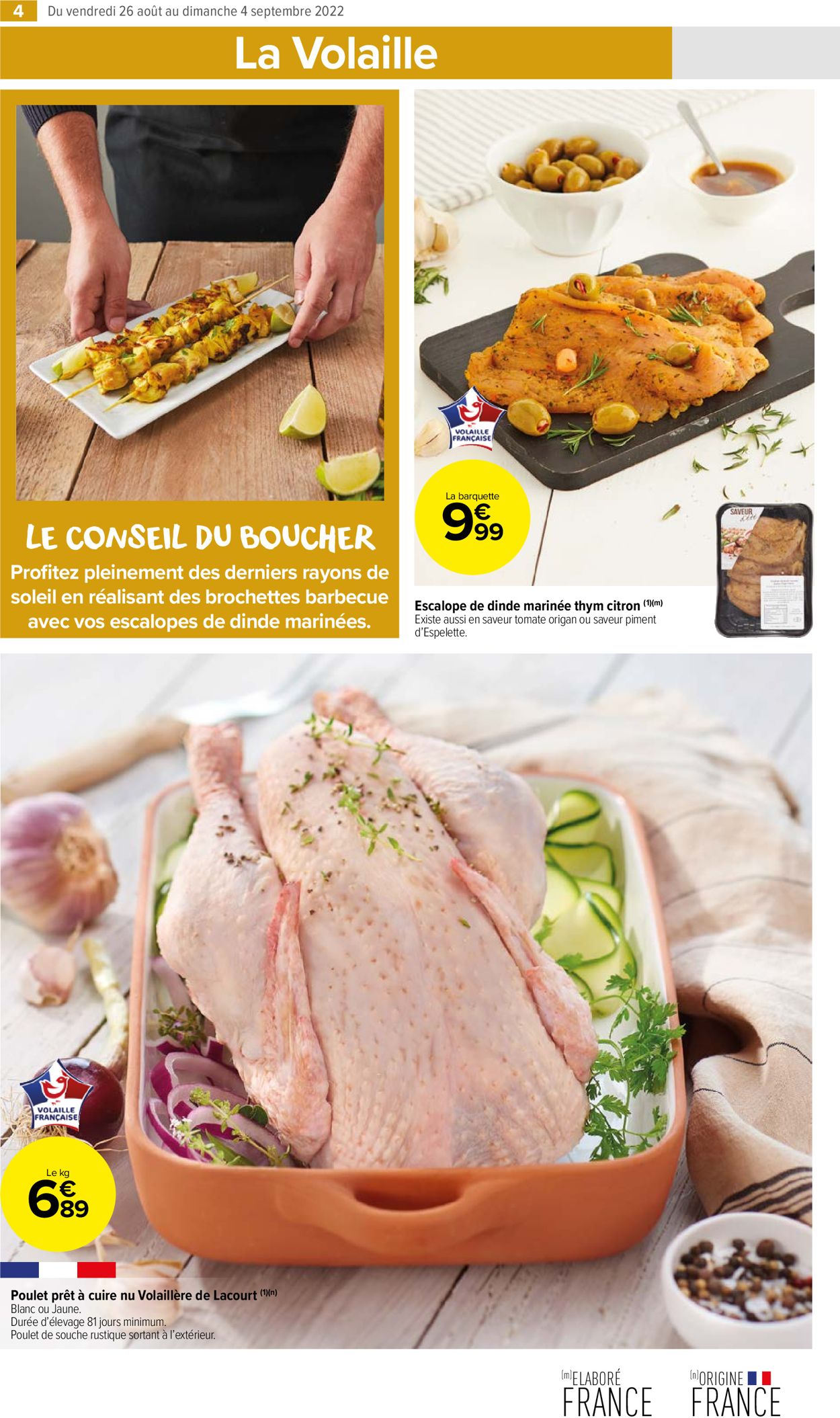 Carrefour Market Catalogue du 26.08.2022