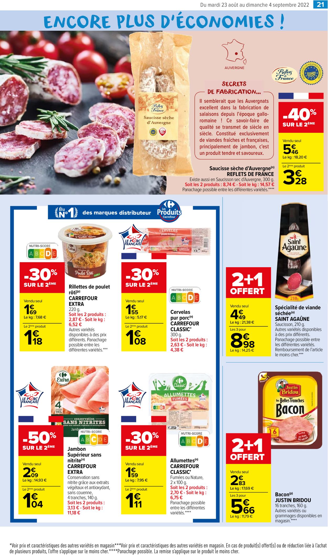 Carrefour Market Catalogue du 23.08.2022