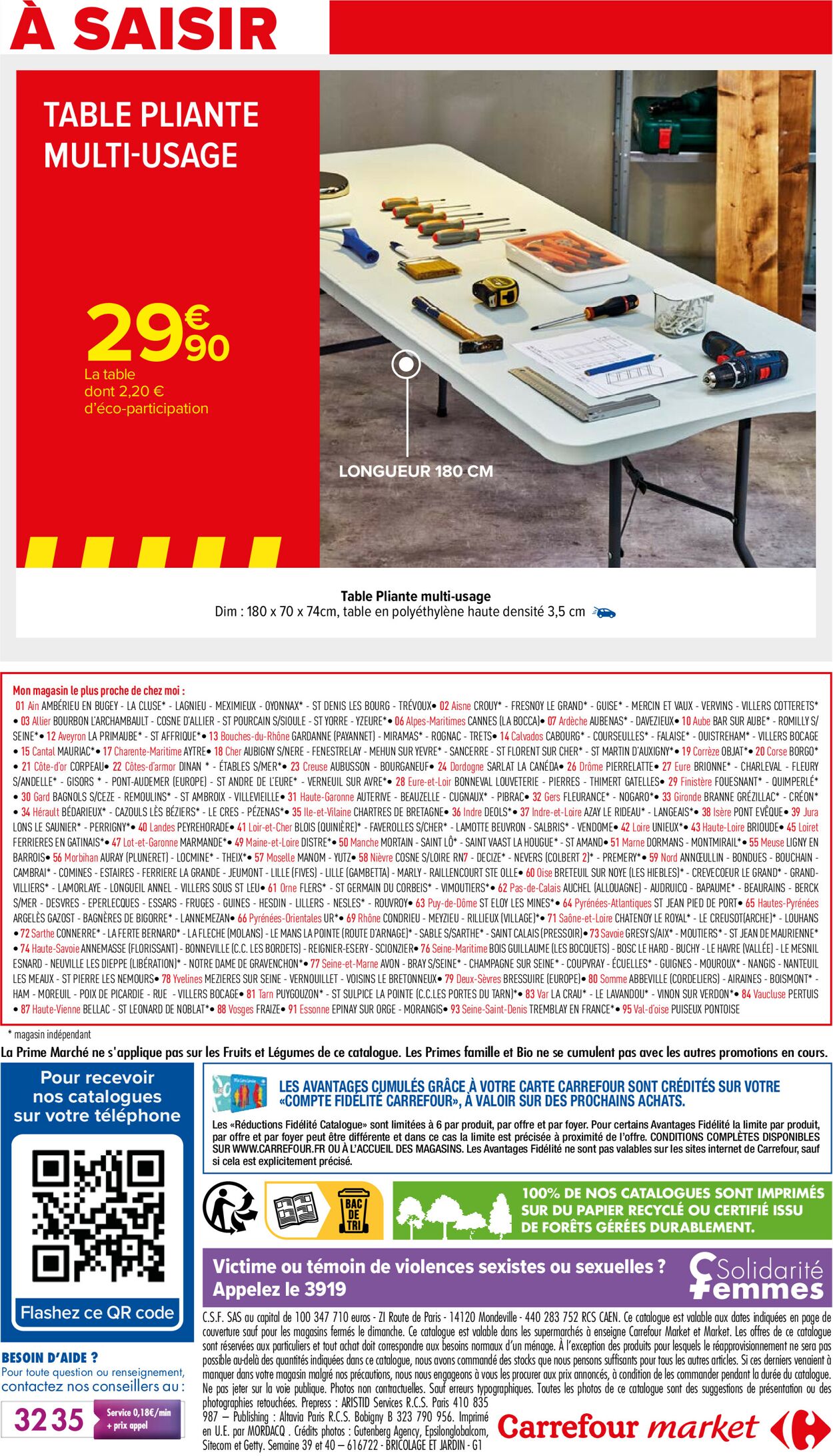 Carrefour Market Catalogue du 27.09.2022