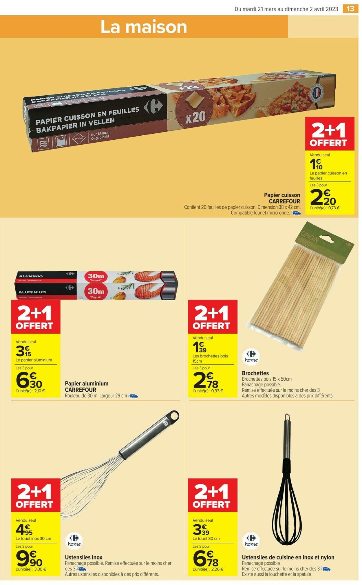 Carrefour Market Catalogue du 21.03.2023