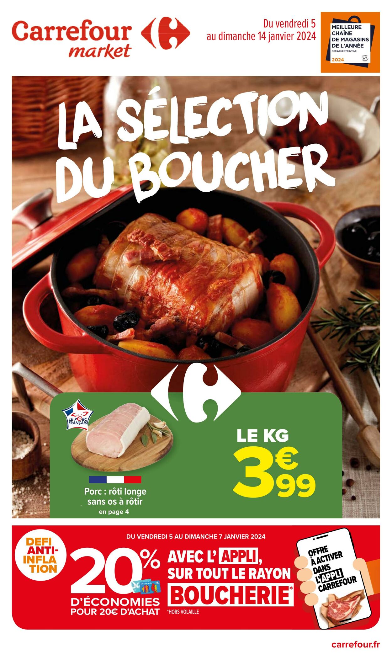 Carrefour Market Catalogue du 05.01.2024