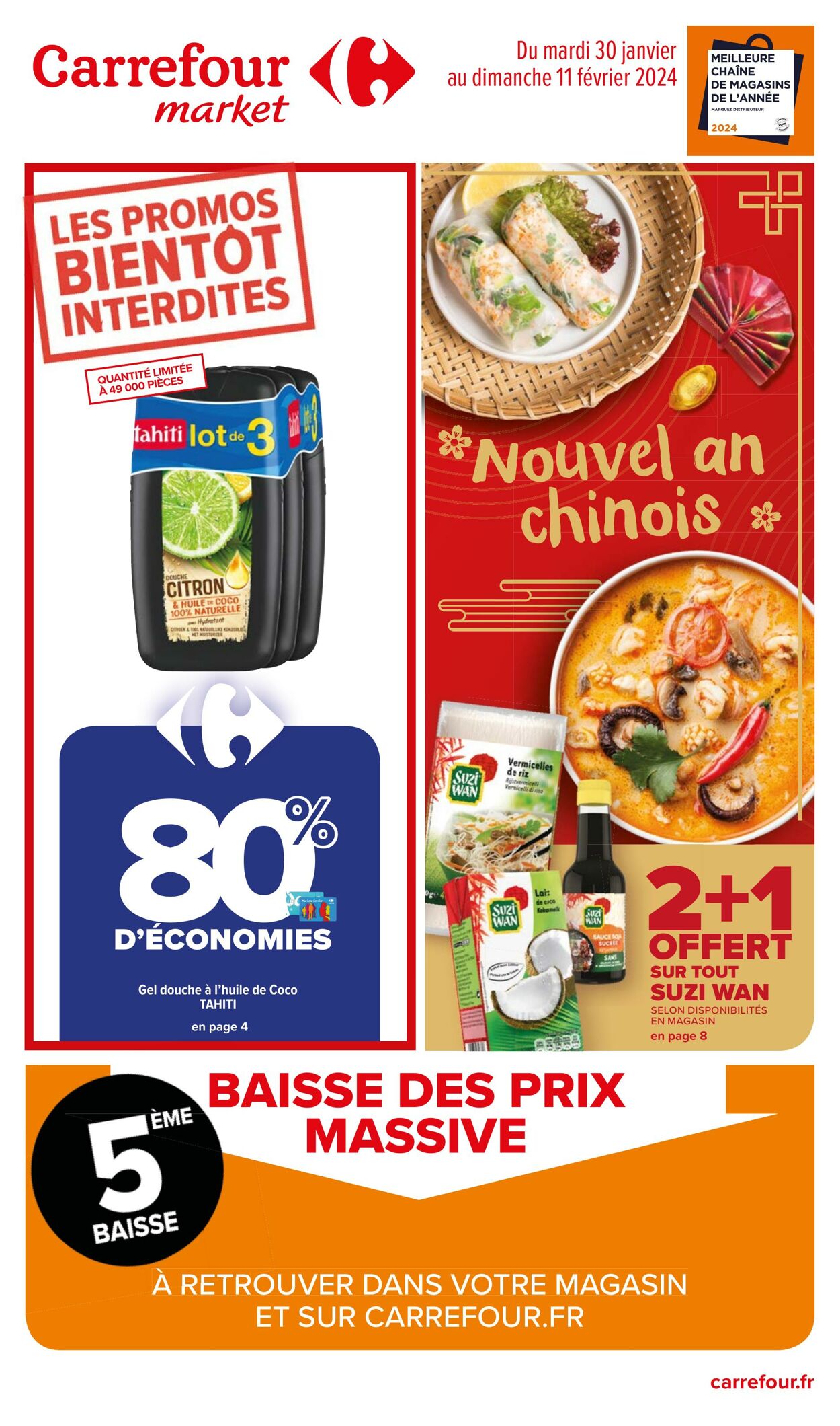 Carrefour Market Catalogue du 30.01.2024