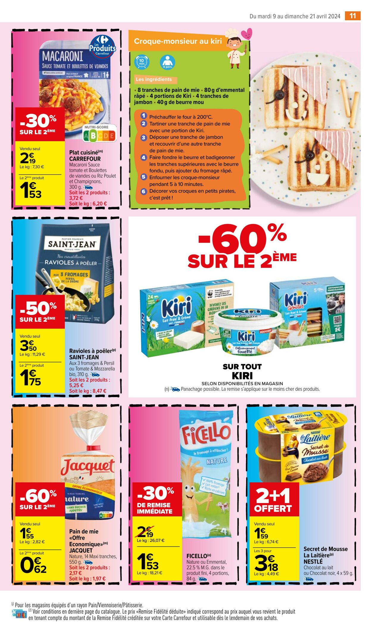 Carrefour Market Catalogue du 09.04.2024