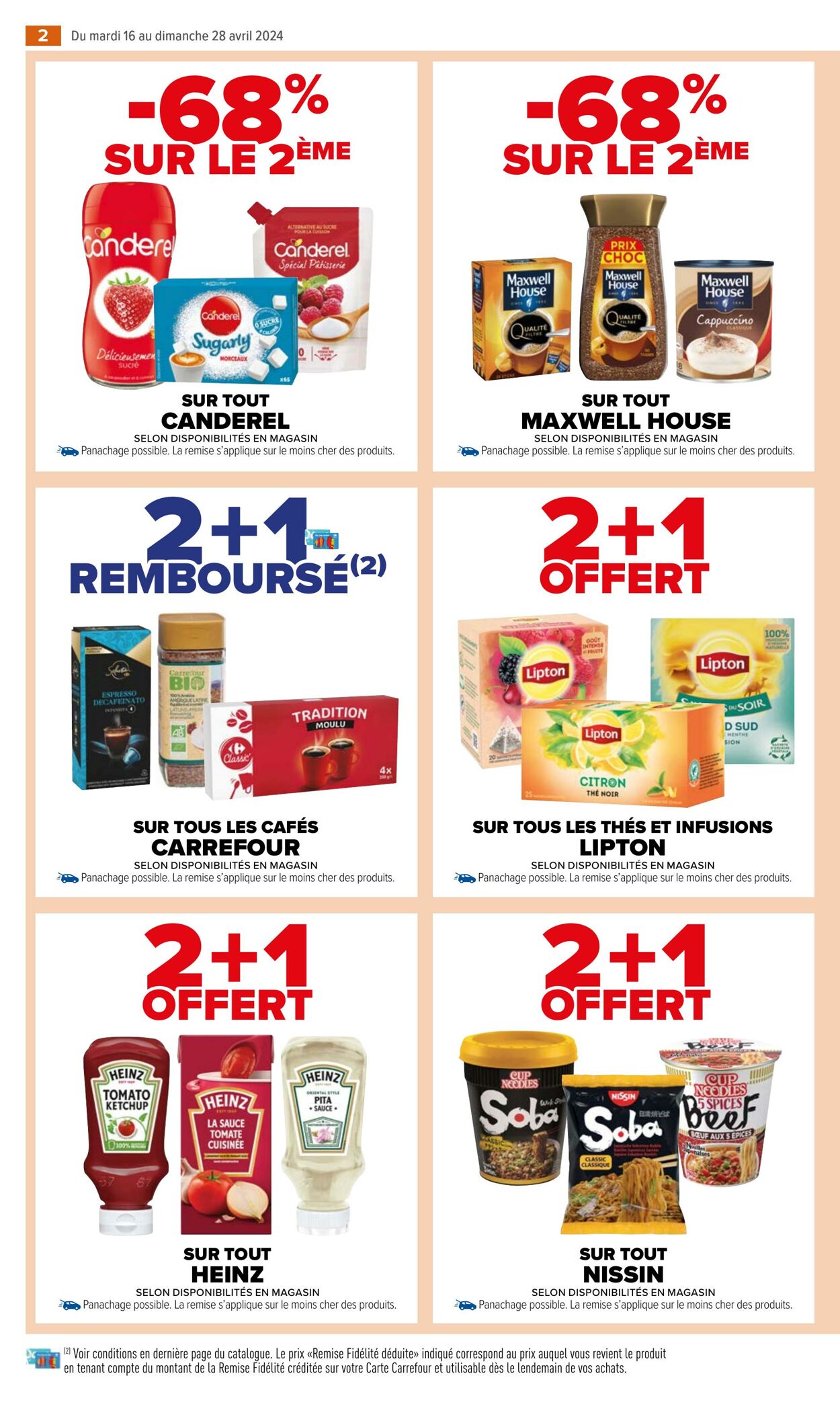 Carrefour Market Catalogue du 16.04.2024
