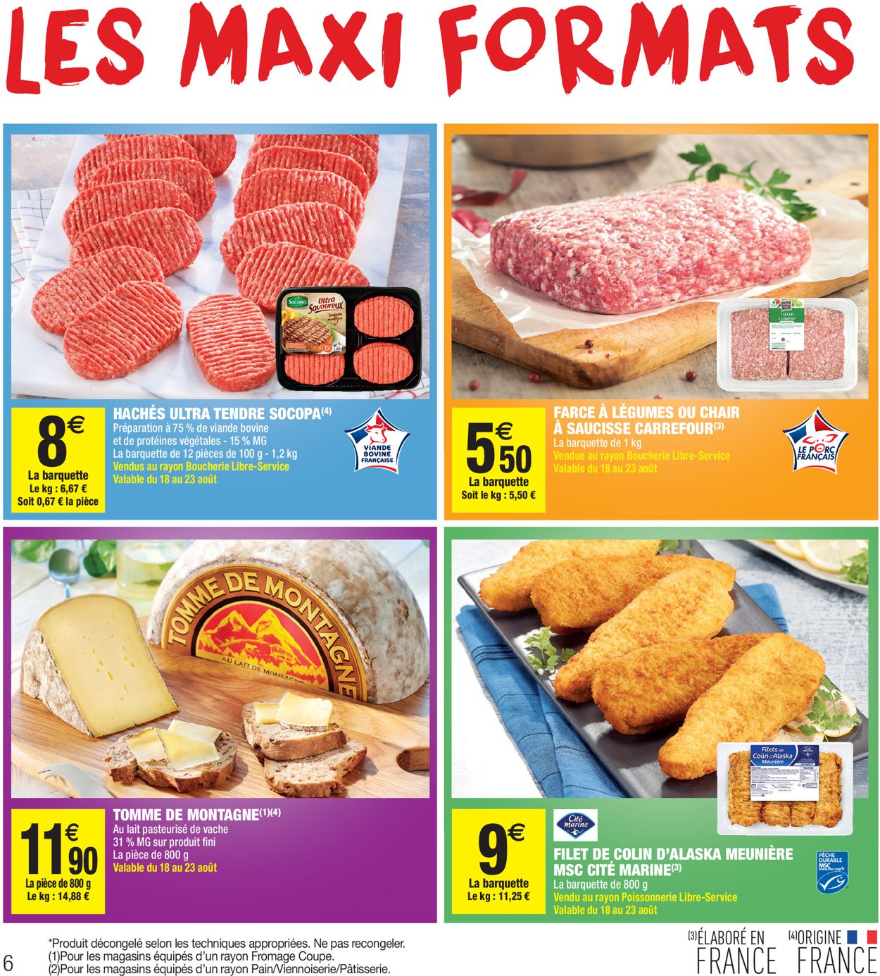 Carrefour Catalogue du 18.08.2020