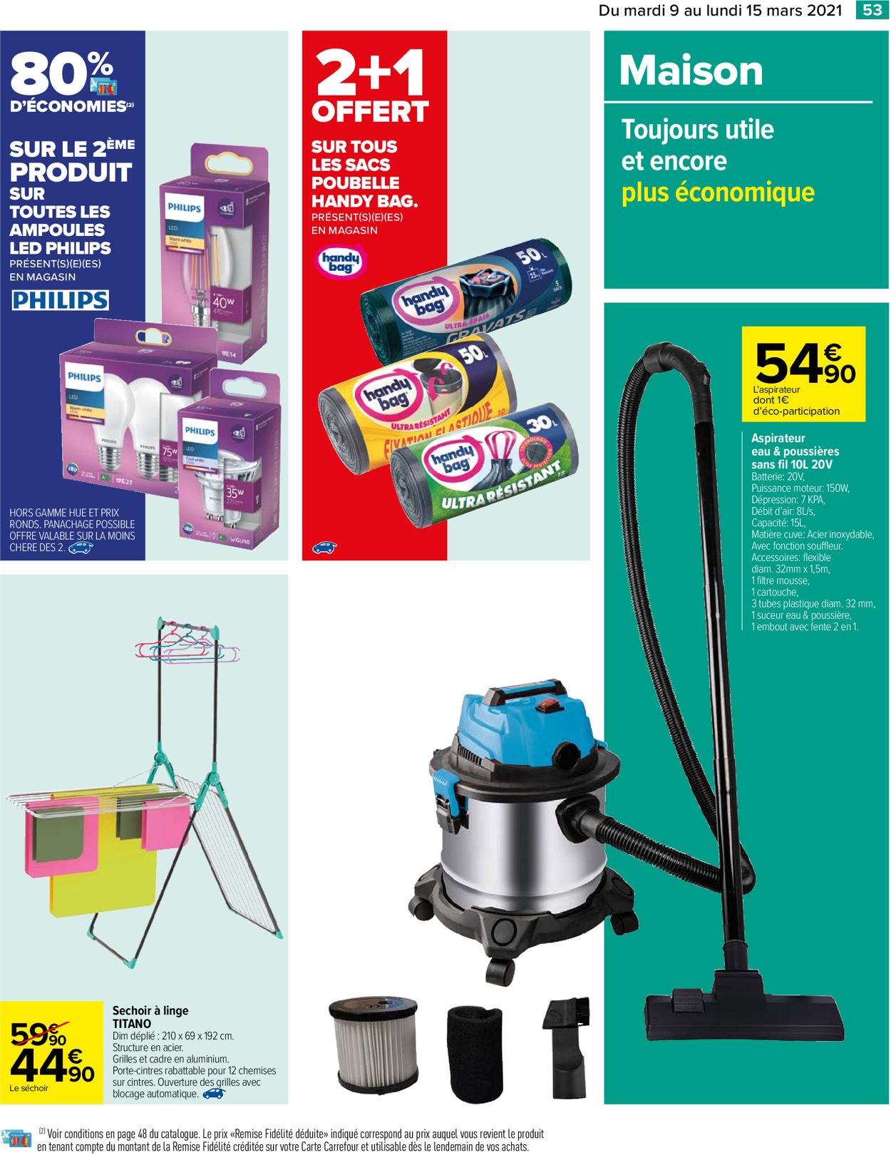 Carrefour Catalogue du 09.03.2021