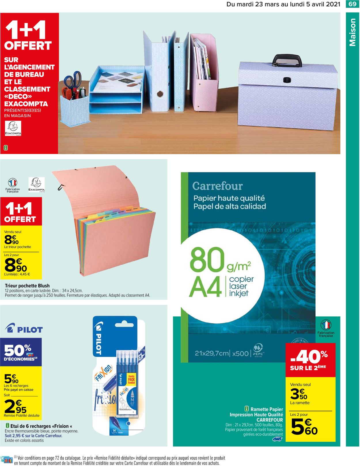 Carrefour Catalogue du 23.03.2021